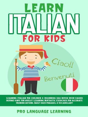 cover image of Learn Italian for Kids